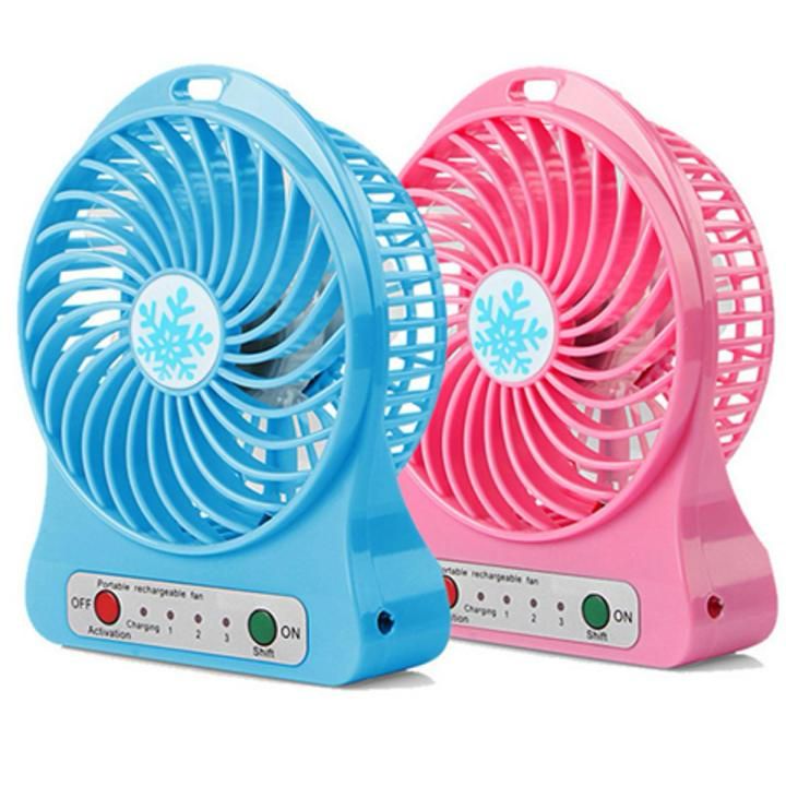 Portable Fan Usb Charging rechargable battery