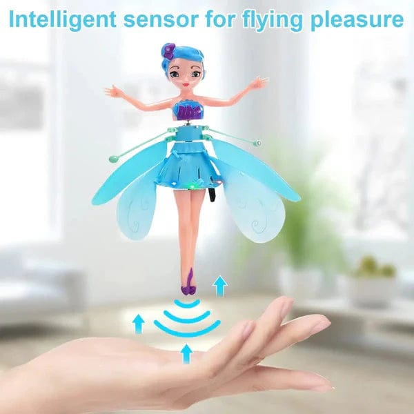 Magical Flying Sensing Princess Doll with LED Lights | Perfect Holiday Gift for Kids |