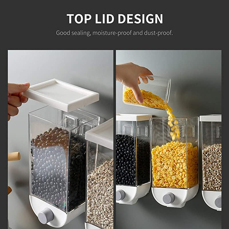 Grain Storage Box 1500ml=1.5kg Wall Hanging