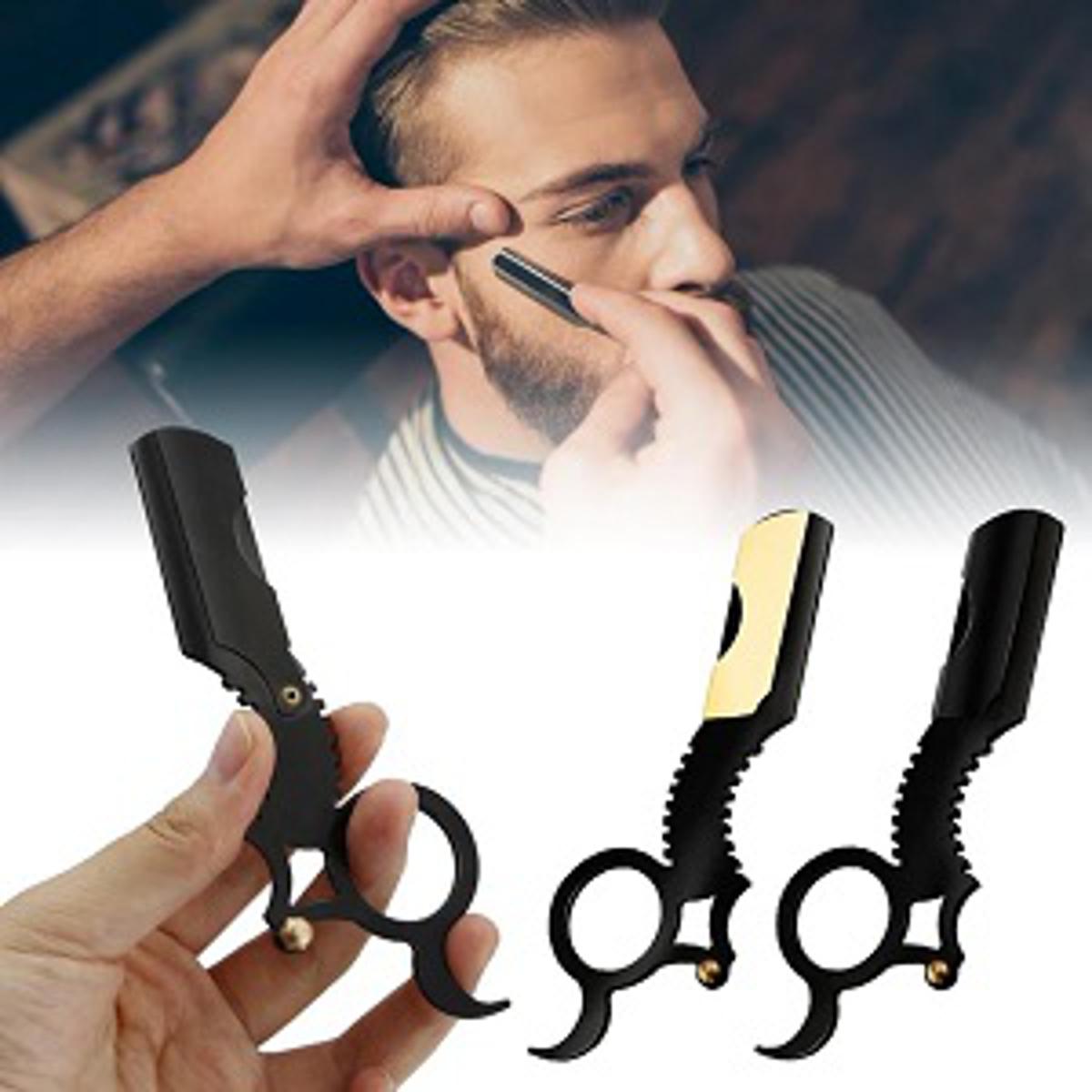 Premium Finger Ring Style Barber Razor With Finger Handle Razor Barber Hair Shaving