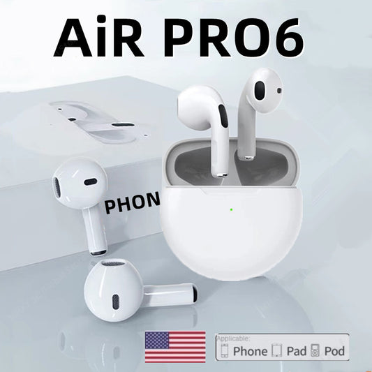 PRO6 Wireless Bluetooth Headset 5.3 Bluetooth Protocol Earplug