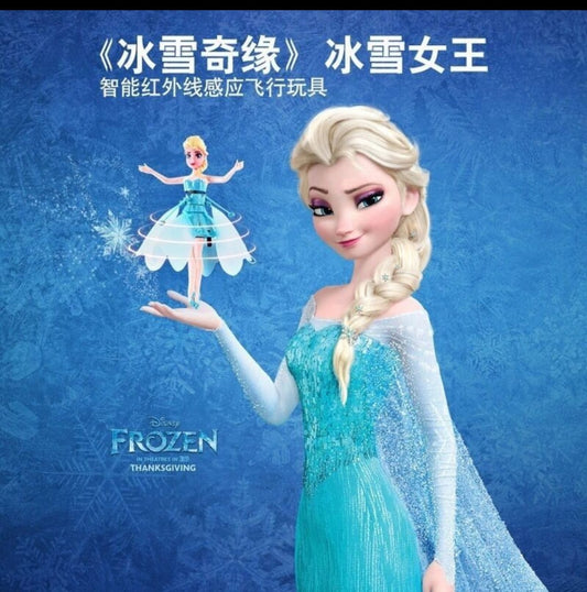 Magical Flying Sensing Princess Doll with LED Lights | Perfect Holiday Gift for Kids |