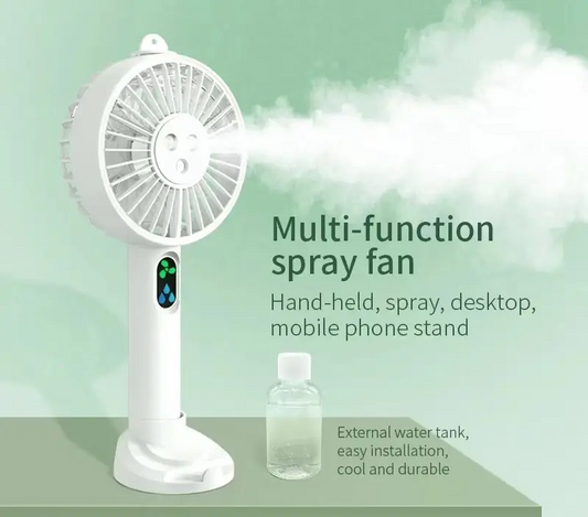 Mini Portable USB Rechargeable Hand Held Fan