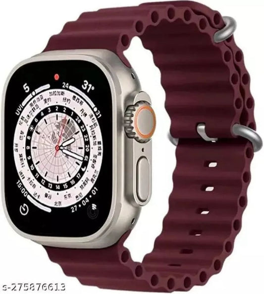 Ocean Silicone Band Strap for Apple Watch Ultra/Series 8, 7, 6, 5, 4, SE, 42mm