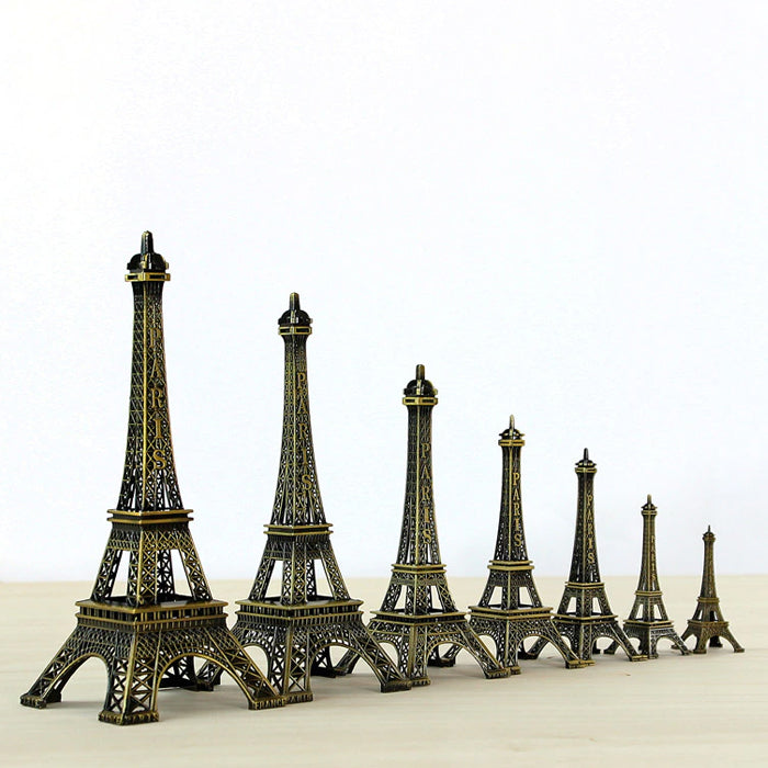 Metal Eiffel Tower For Home & Office Decoration | 3'' | 4'' | 5'' | 6'' | 7'' | 8.5'' | 10'' Size For