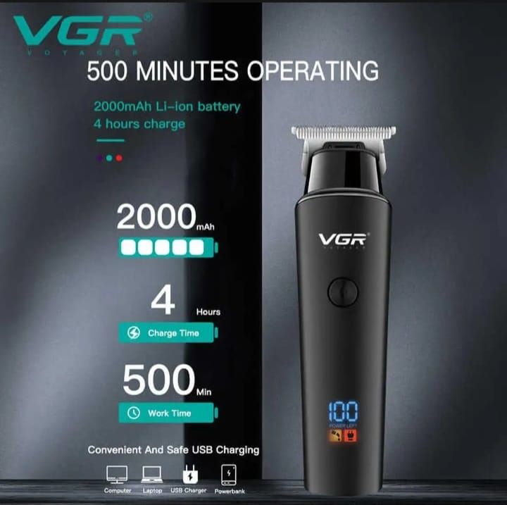 VGR V-937 Professional USB Charging Electric Hair Trimmer Cordless