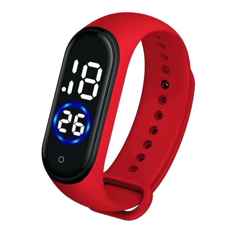 Waterproof Touch Led Digital Watch For Boys & Girls - All Colors Available
