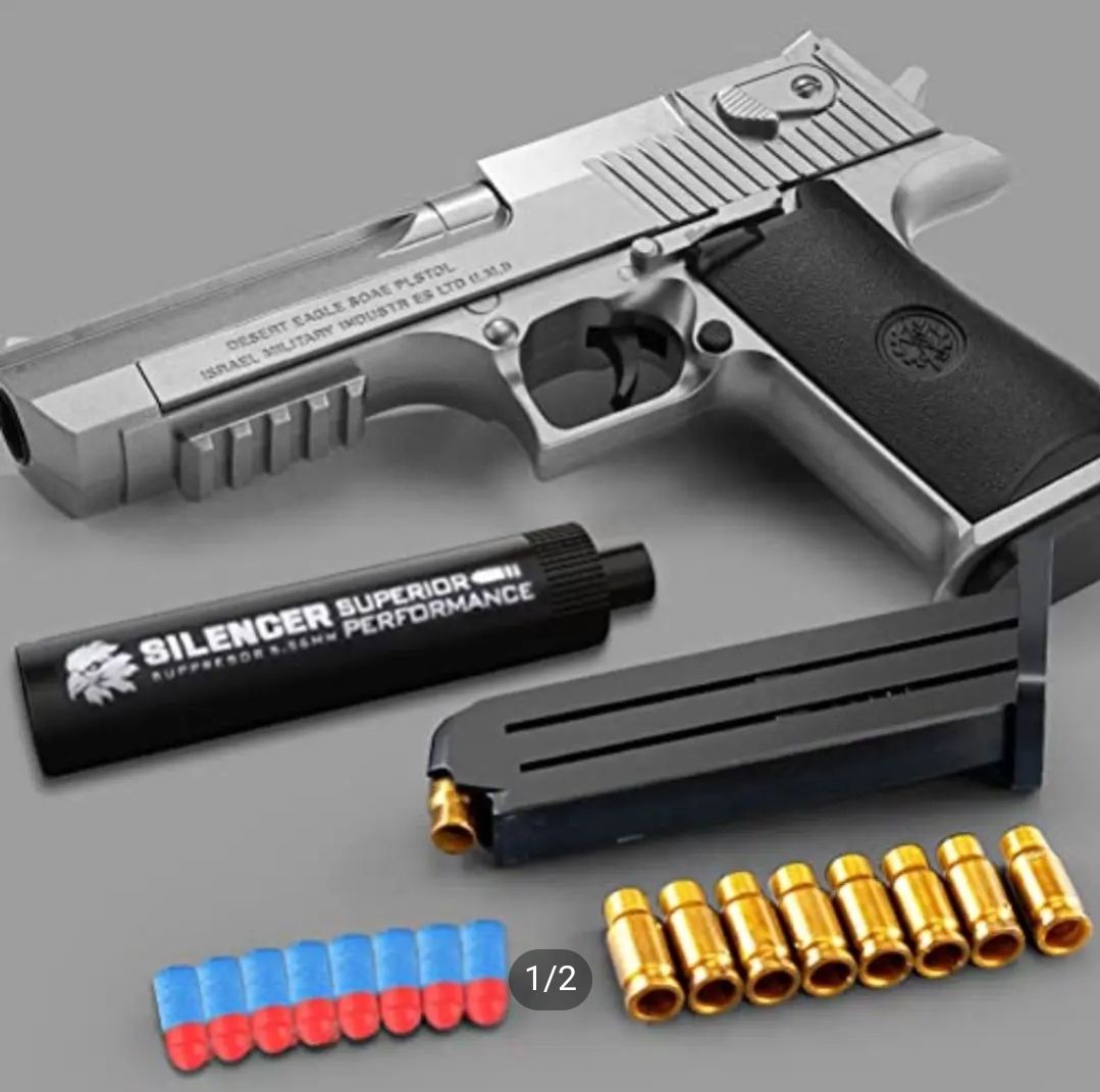 High Quality Automatic Fake Gun Toys For Kids