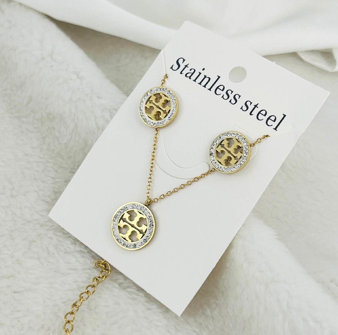 Best Selling Stainless Steel Tory Jewelry Set
