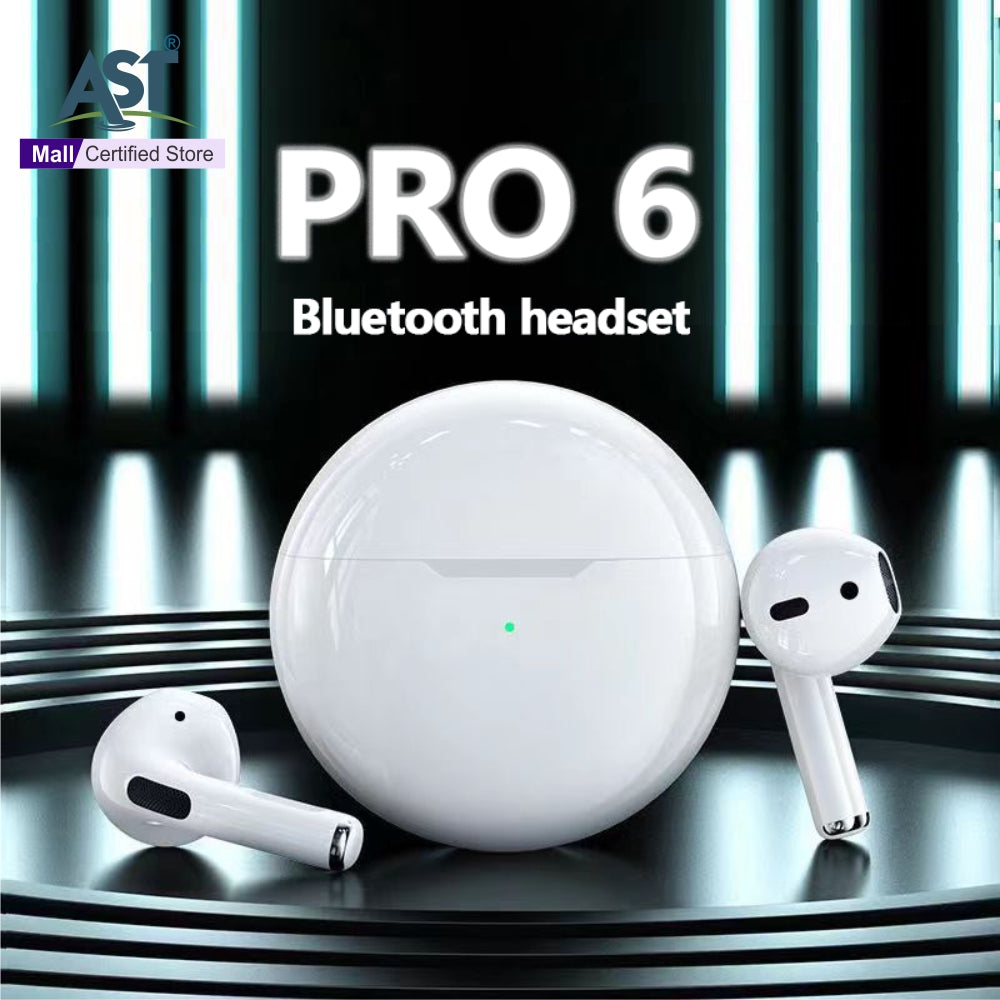 PRO6 Wireless Bluetooth Headset 5.3 Bluetooth Protocol Earplug