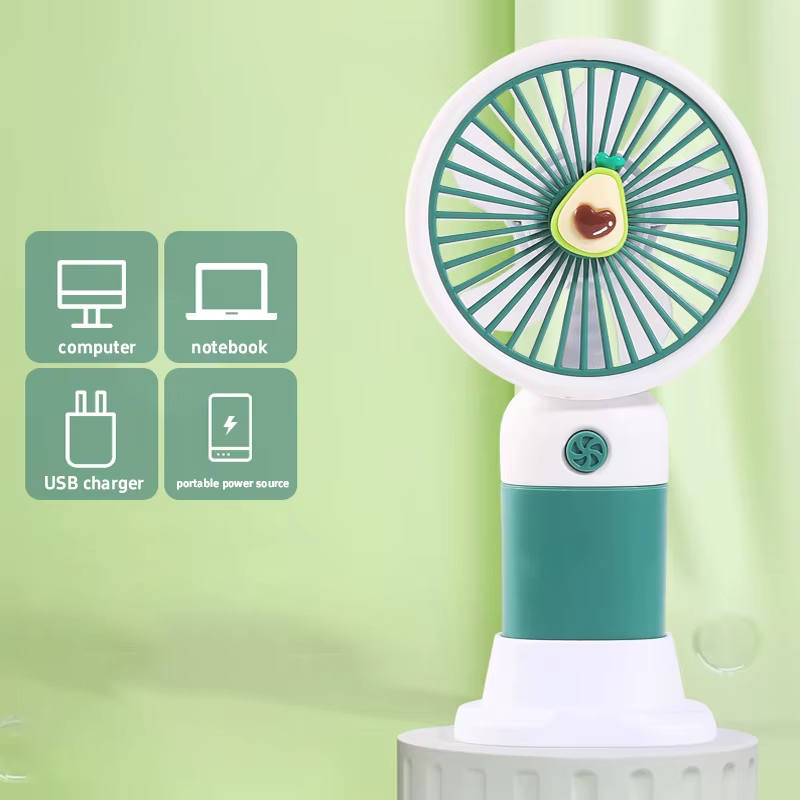 Mini Portable USB Rechargeable Hand Held Fan
