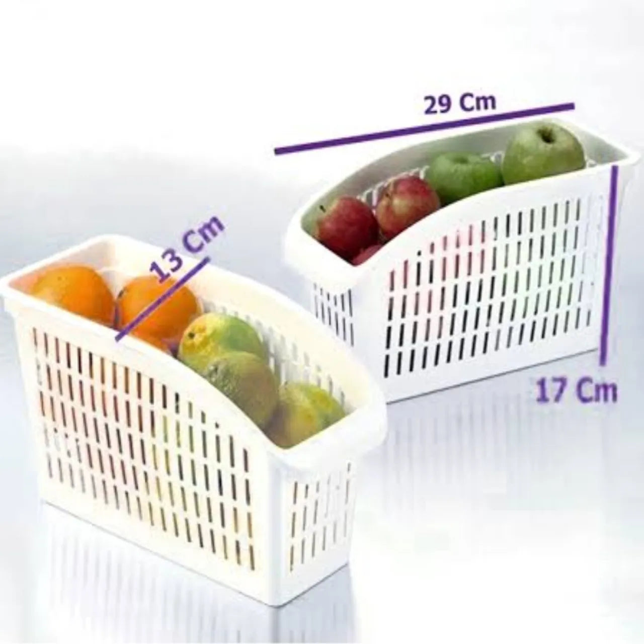 Organizer basket kitchen accessories fridge organizer baskets food storage space