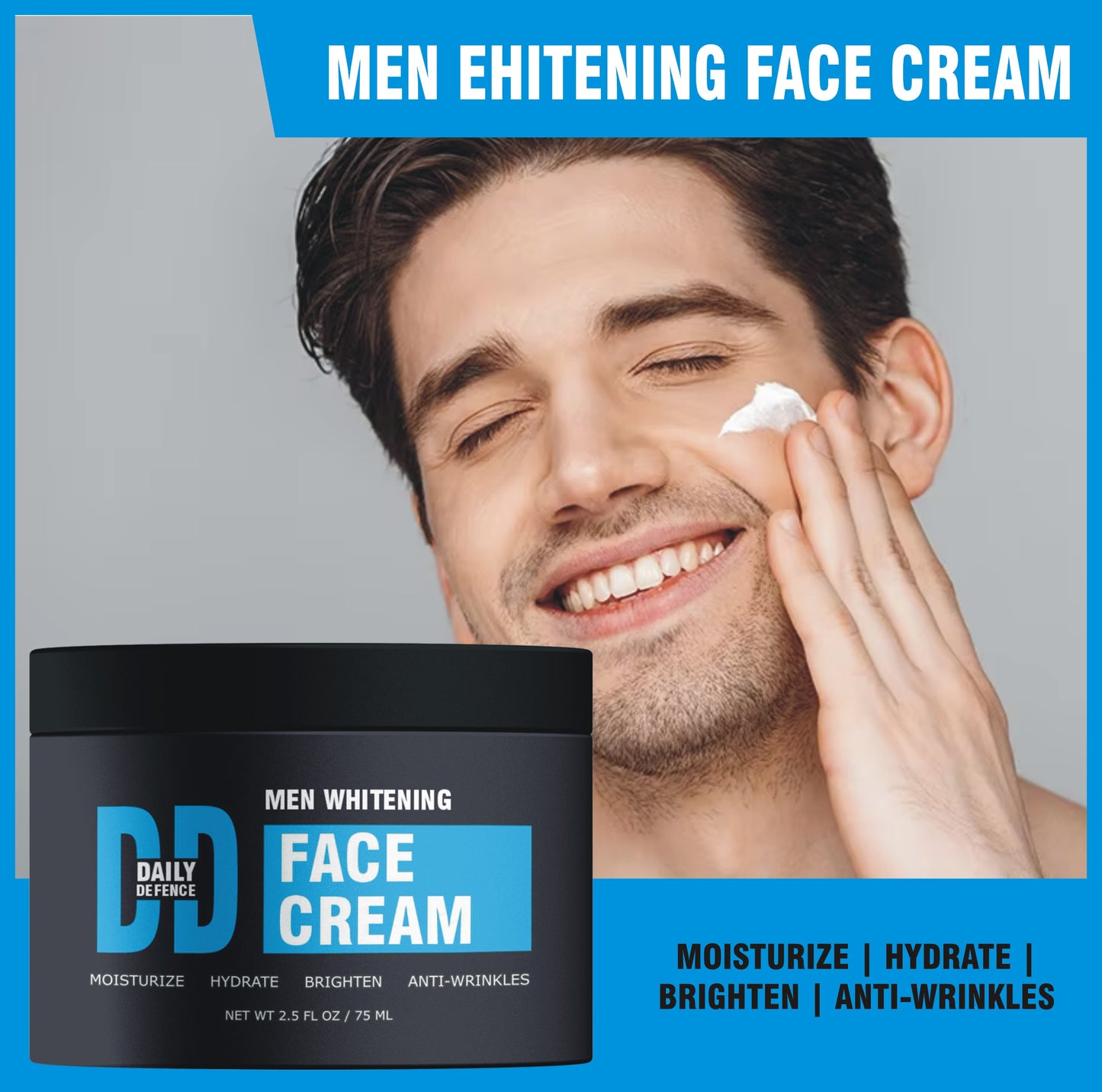 UPTOWN LA MEN Skin Brightening Cream Whitening cream 75ml