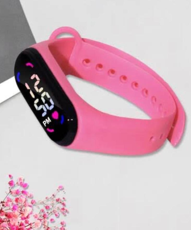 Waterproof Touch Led Digital Watch For Boys & Girls - All Colors Available