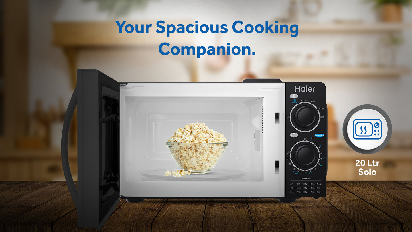 Haier Micro Wave Oven 20 Liters Solo HGL 20MXP with 1 Year Warranty