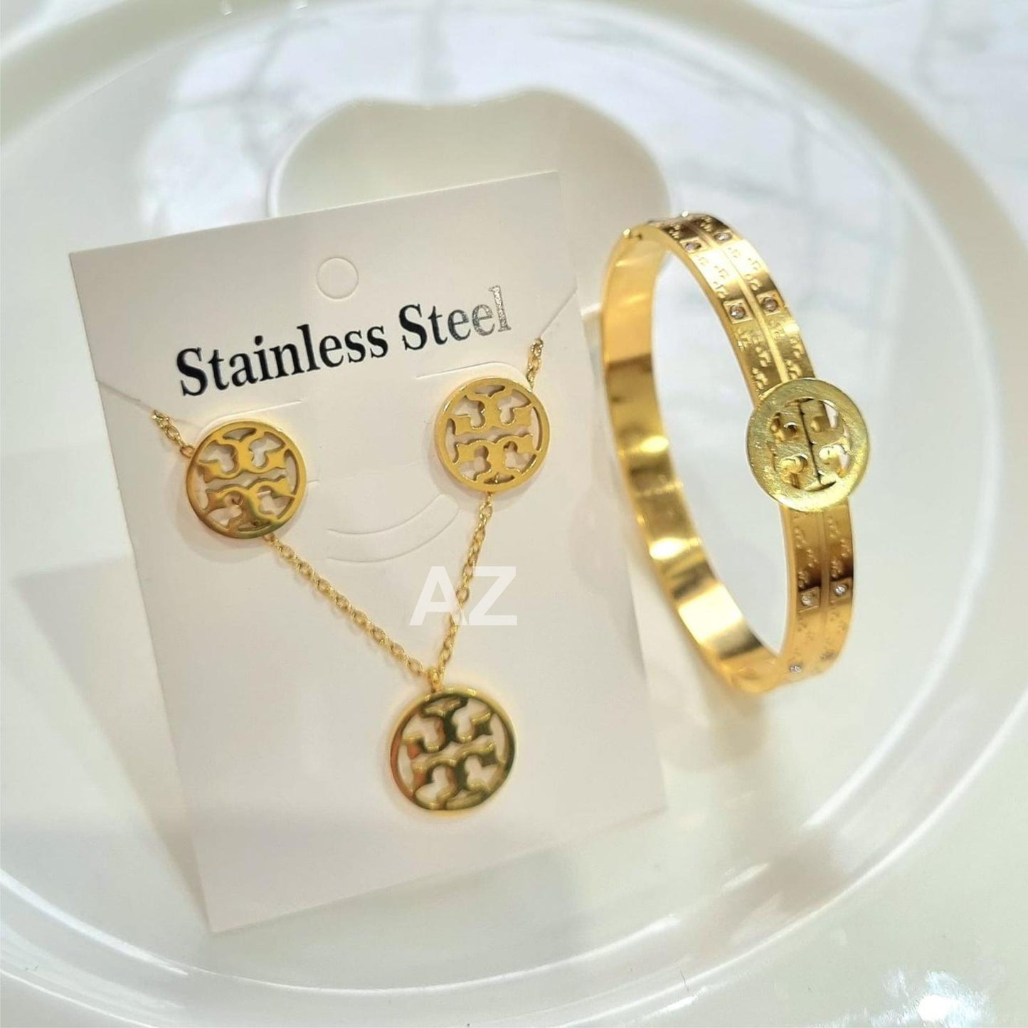 Best Selling Stainless Steel Tory Jewelry Set